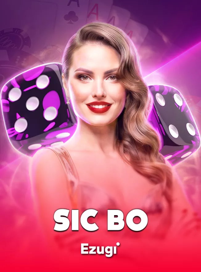 ภาพจำลองเกมไฮโลออนไลน์ Sicbo ค่าย EZUGI